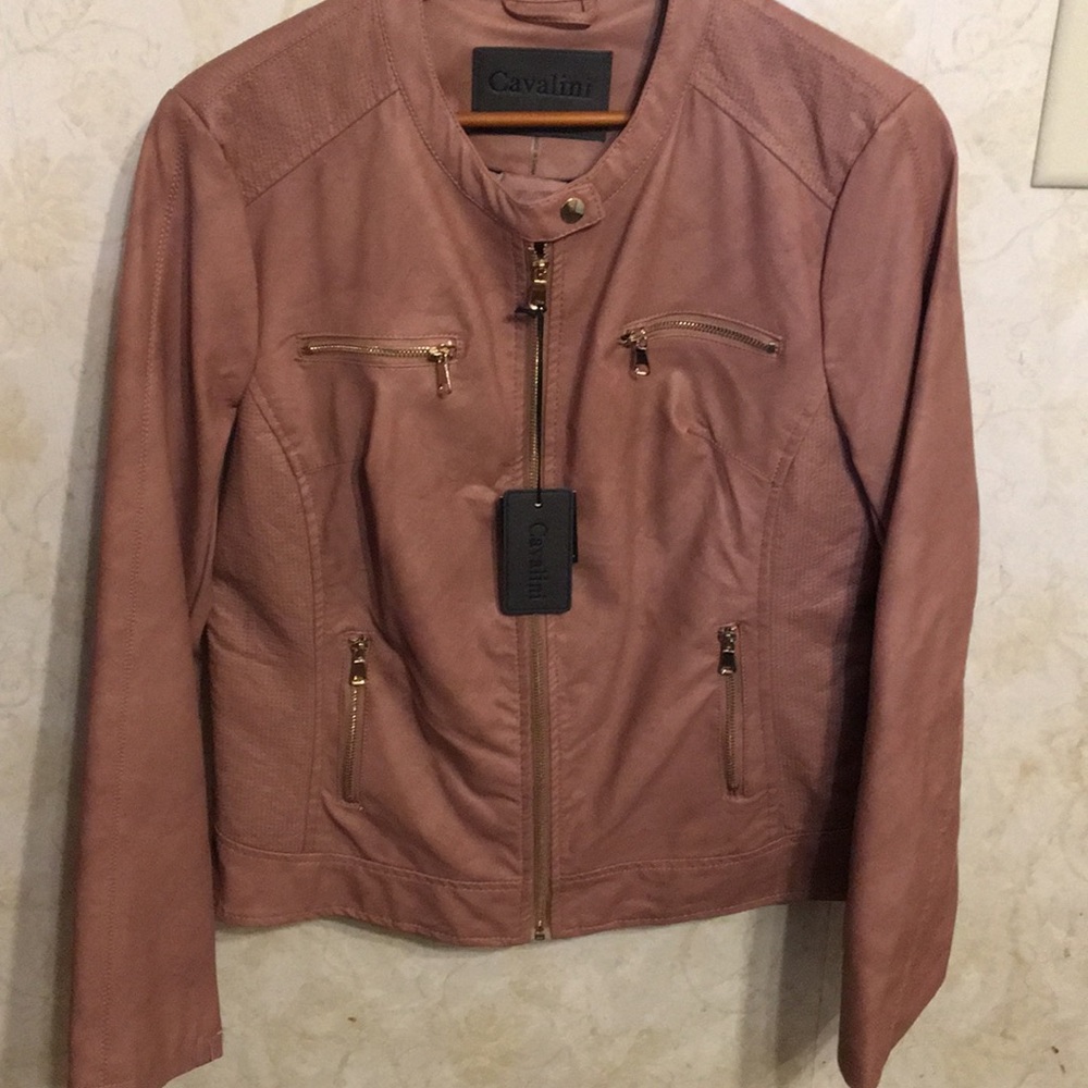Stylish pink blush jacket